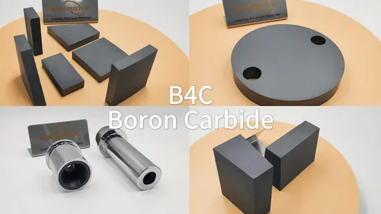 Boron Carbide (B4C) Neutron Shielding Plates with Excellent Neutron Absorption Capability